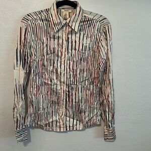 Vintage 1990s et vous Silk Shirt Size Small.
